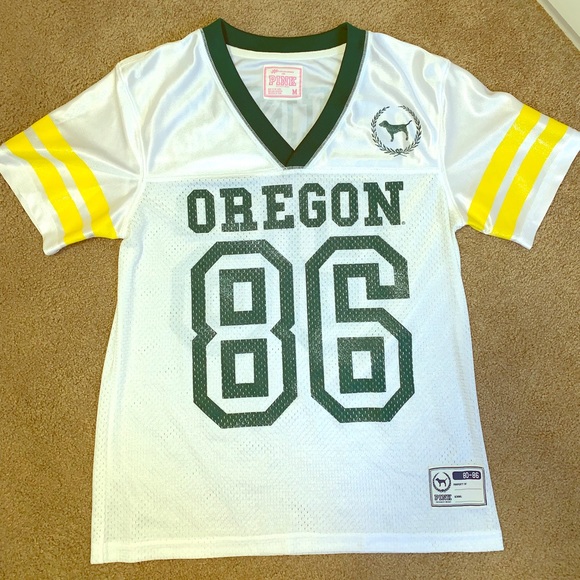 PINK Victoria's Secret Tops - VS PINK Oregon Ducks Jersey PINK Victoria's Secret Tops - VS PINK Oregon Ducks Jersey
